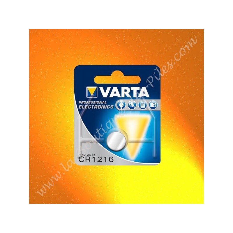 Pile Lithium CR1216 Varta