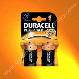 Pile Alcaline LR20 D 1,5 v Plus Power Duracell