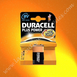 Pile Duracell, Pile Alcaline 6LR61 Duracell Plus Power