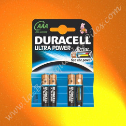 Pile Alcaline LR03 AAA Duracell Ultra Power