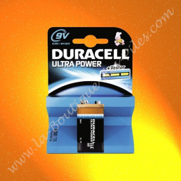 Pile Alcaline 6LR61 Duracell Ultra Power, Blister de 1 pile