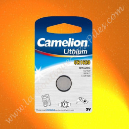 Pile Bouton CR1620, pile Lithium 3v 79 mAh