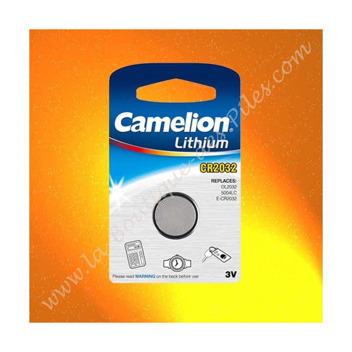Pile Lithium CR2032 Camelion