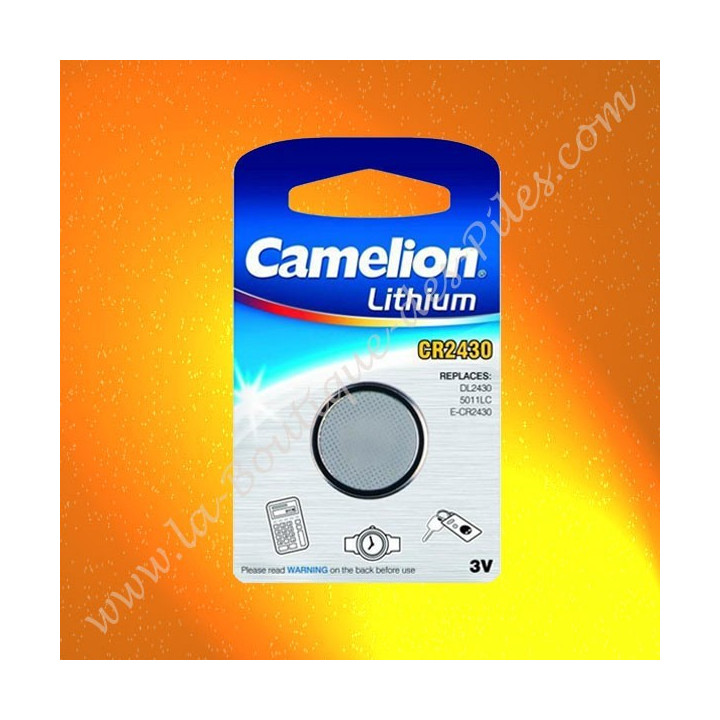 Pile Lithium CR2430 Camelion
