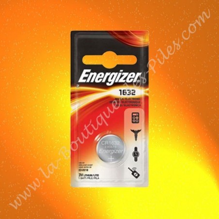 Energizer Pile Bouton CR1632 Au Lithium 3 V ECR1632 1 Pièce (chacune - Foto 7