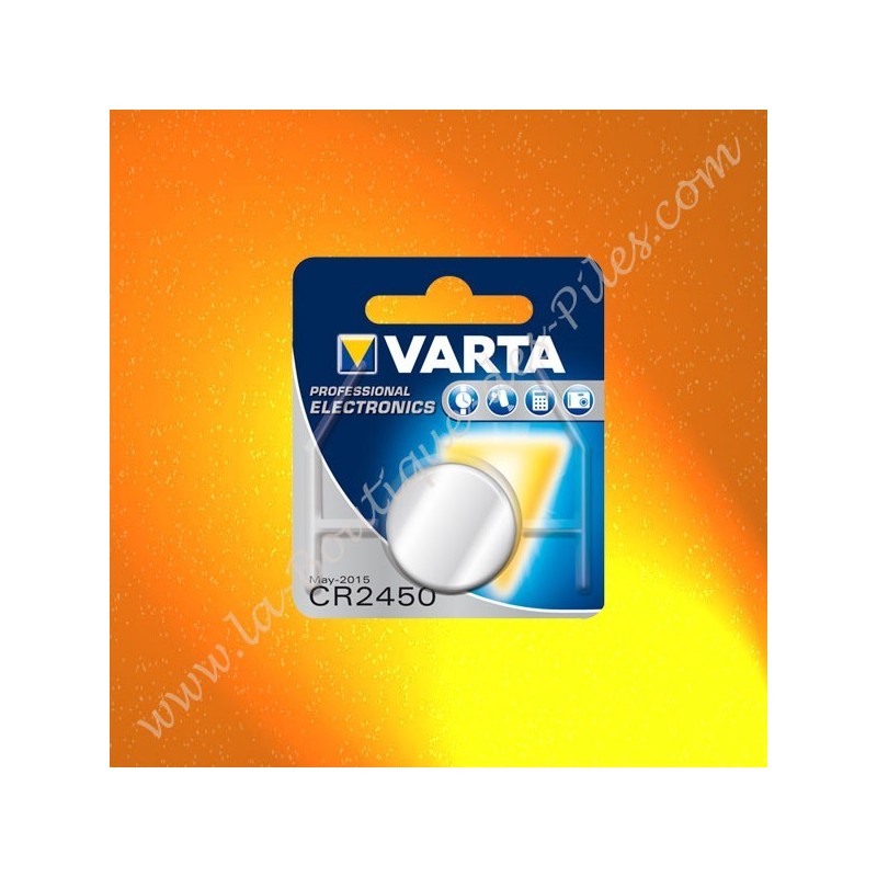 Pile Lithium CR2450 Varta
