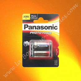 Pile Lithium 2CR5 Panasonic Power Photo Lithium
