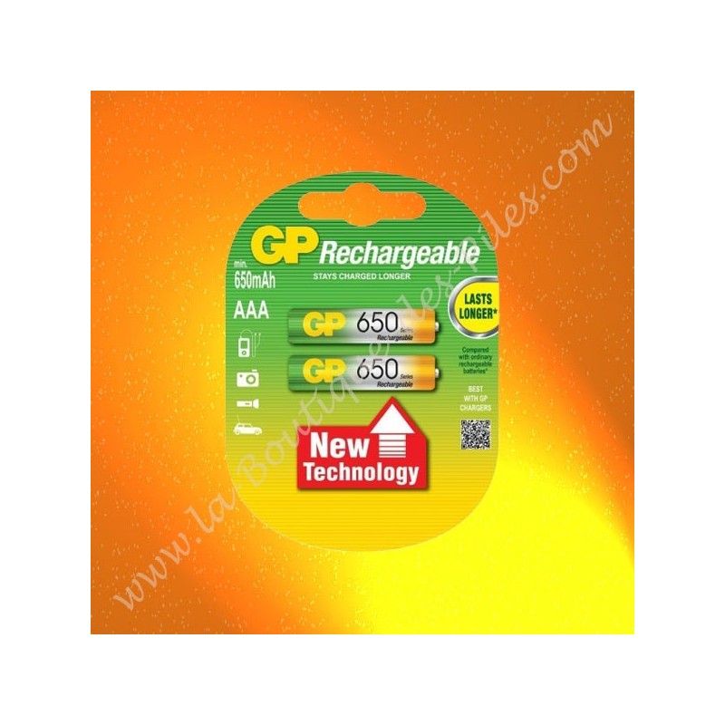 Pile rechargeable GP LR03 AAA ReCykO+ x4 950 mAh