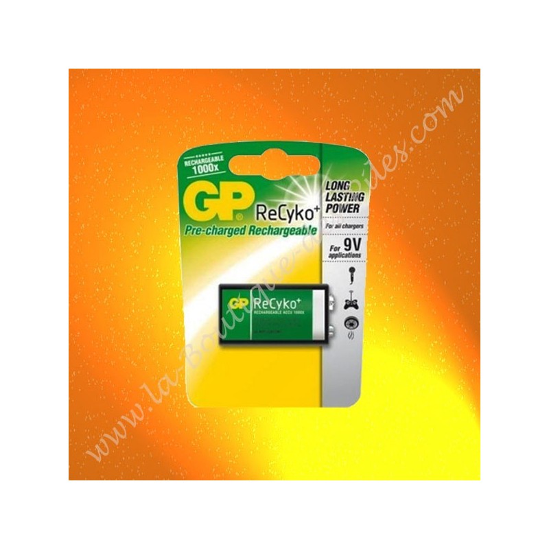 pile rechargeable 6LR61 GP Batterie