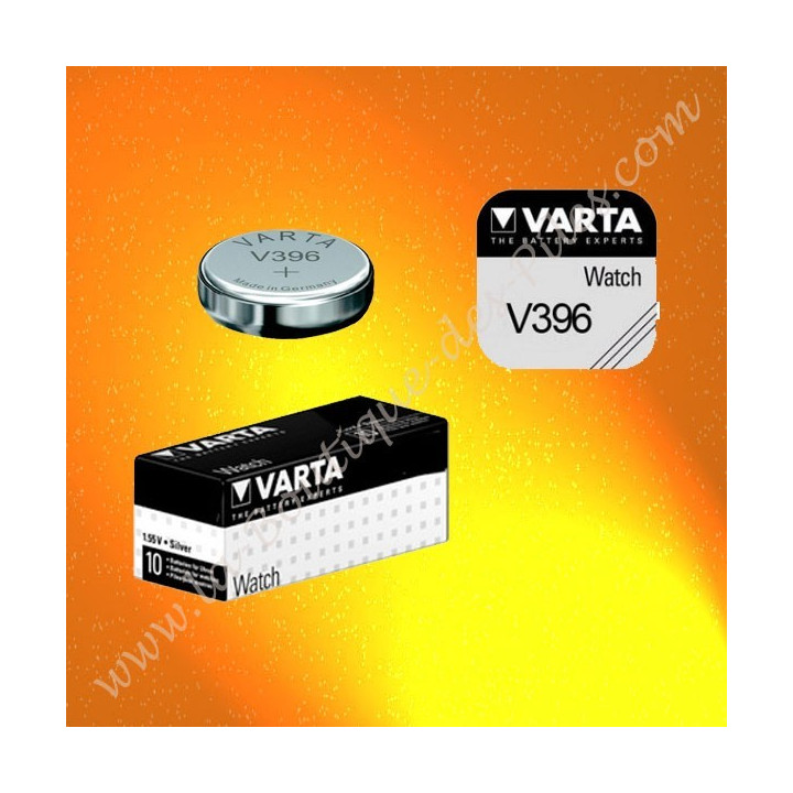 Pile V396 Varta,  Pile Oxyde d'argent 1,55v 27 mAh
