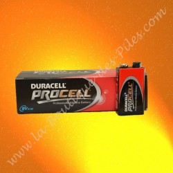 Pile 9 volts Procell Industrial Duracell 6LR61