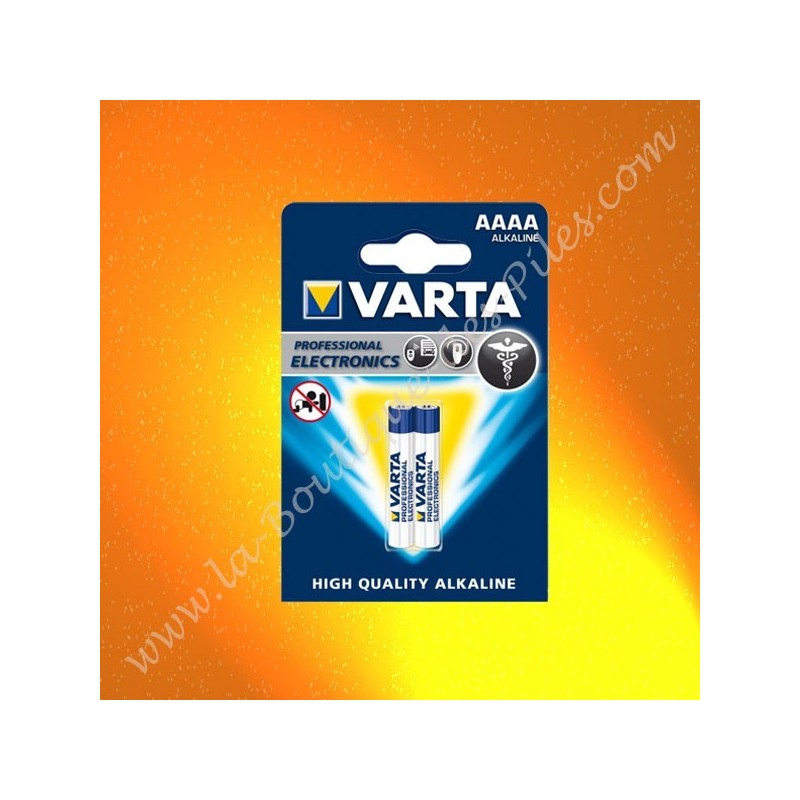 Pile AAAA Varta 1,5 volts Professionel Electronics
