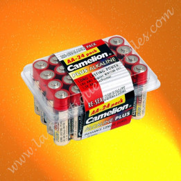 24 Piles alcalines Camelion AA Lr6