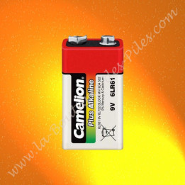 Pile 9 volts 6LR61 Camelion