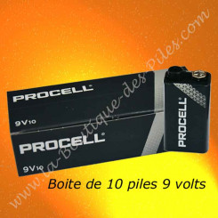 Piles Procell 9 volts 6LR61