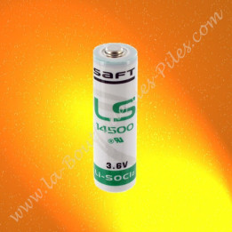 Pile Lithium LS14500 Saft 2600 mAh