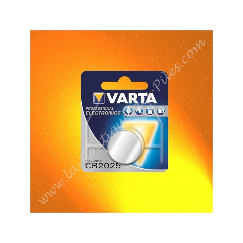 Pile Lithium CR2025 Varta