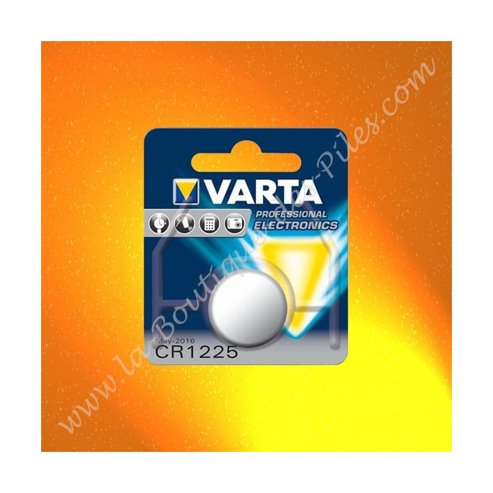 Pile Lithium CR1225 Varta