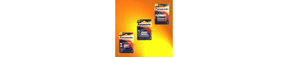 pile Panasonic, piles Lithium